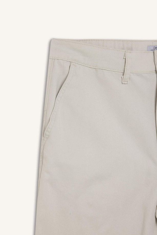 %100 Pamuk Regular Fit Bermuda Şort E1231AX25SM - 7