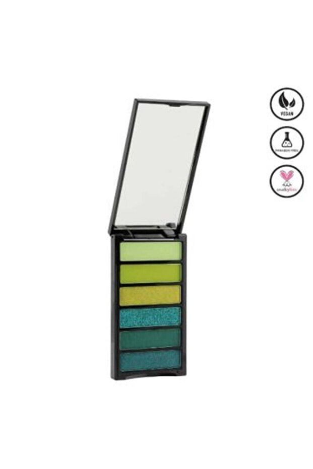 Eye Shadow Palette Hey Beautiful by Armaf Beauty, 6 Colors - Foresta
