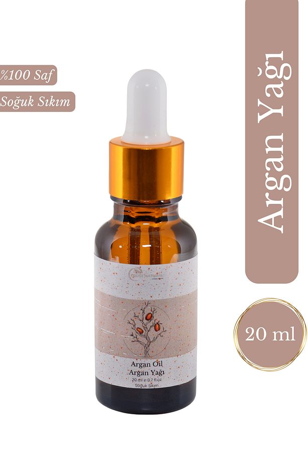 Argan Yağı - %100 Saf Ve Doğal Cilt Ve Saç Bakım Yağı - Argan Oil - 20 ml - 1