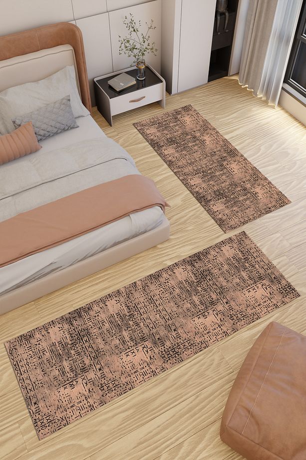 Dijital Baskı Makinede Yıkanabilir Kaymaz Taban Salon Halısı Yatak Odası Halısı & Yolluk Modelleri - 3
