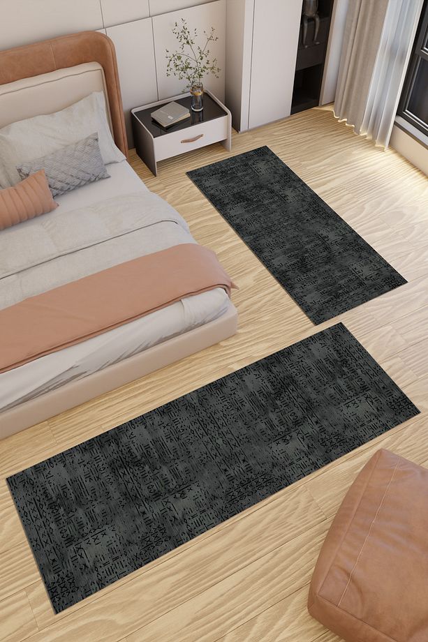 Dijital Baskı Makinede Yıkanabilir Kaymaz Taban Salon Halısı Yatak Odası Halısı & Yolluk Modelleri - 3