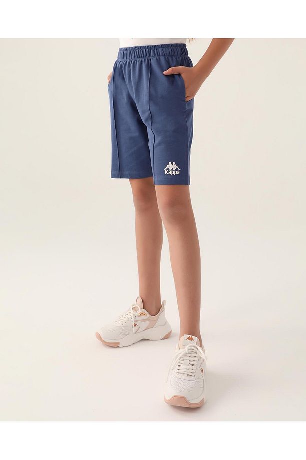 Authentic Cayla Kız Çocuk Mavi Regular Fit Şort - 2
