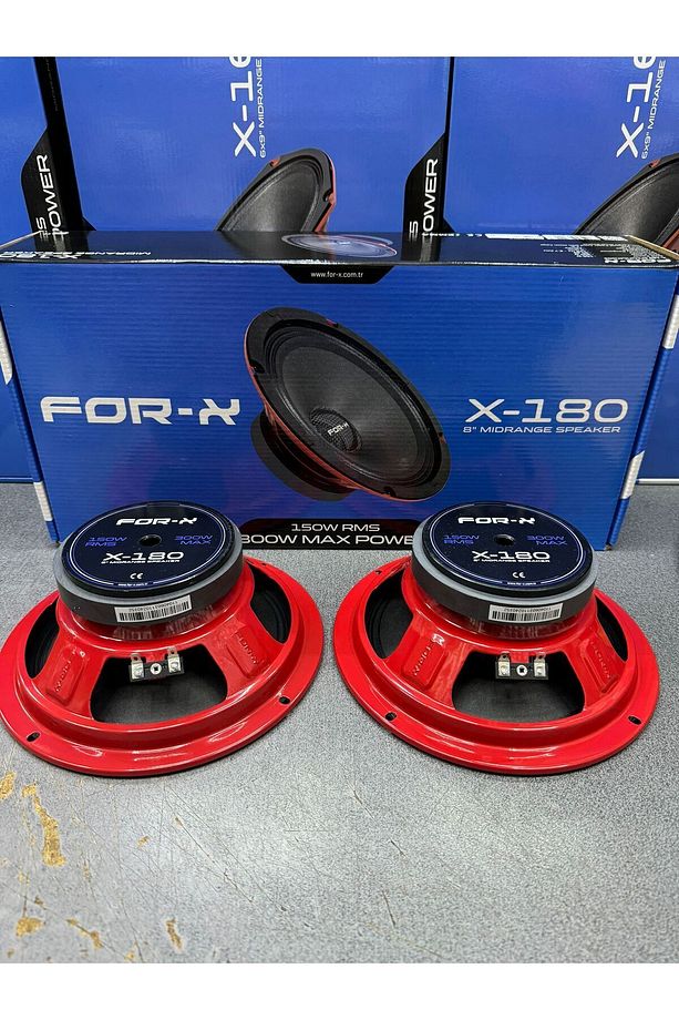 20cm Profesyonel Midrange Ciftti 600watt 300rms X-180 - 2