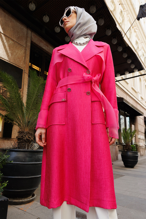 Kuşaklı Şık Kap - 2