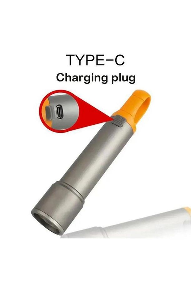 PD-3900 Ultra Parlak COB Led 9 Modlu Askılı Şarjlı El Feneri - 7