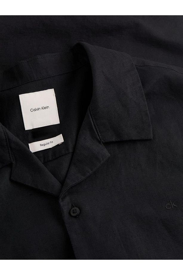 Erkek LINEN COTTON CUBAN S/S SHIRT Gömlek - 6