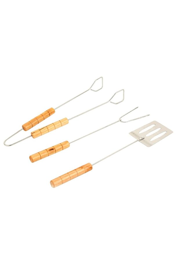 3-piece barbecue tool set - 1