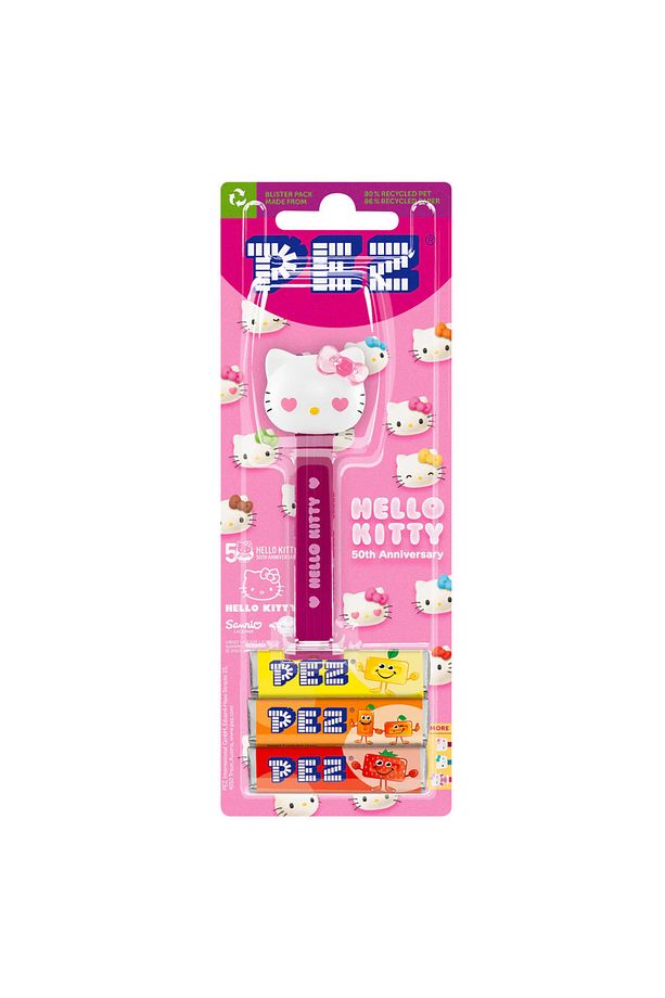 Pez Oyuncaklı Şeker Hello Kitty Hearts (50. Yıl Özel Seri) - 1