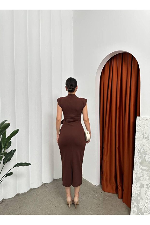 МИДИ РОКЛЯ С ПОДПЛЪТКВАНЕ - 2