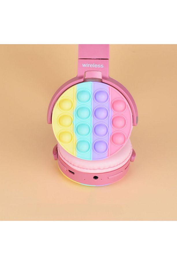 FZD CXT-950 RGB Led Işıklı Kedi Kulağı Band Tasarımı Ayarlanabilir Katlanabilir Kulak Üstü Bluetoot - 2