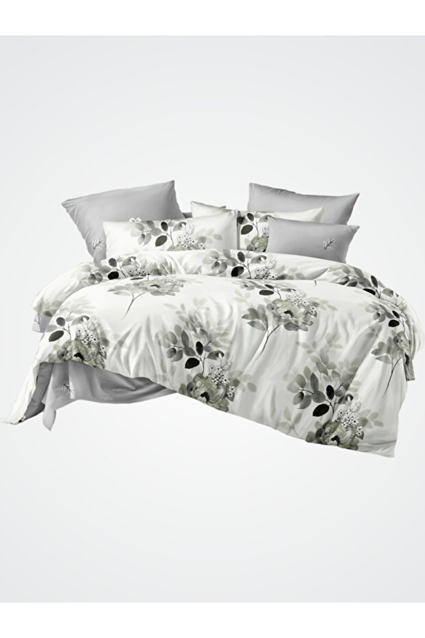Printed Duvet Cover Set 6-Pcs – King Size 220x240 cm, Microfiber Fabric, No Filler Inside