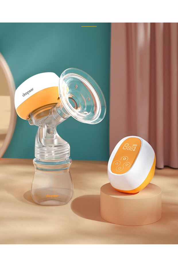 مضخة ثدي كهربائية لاسلكية، صغيرة الحجم، قابلة لإعادة الشحن عبر USB، 150 مل - 2