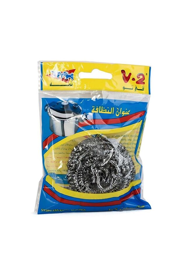 سلك تنظيف ستانلس ستيل من في تو 1 قطعة