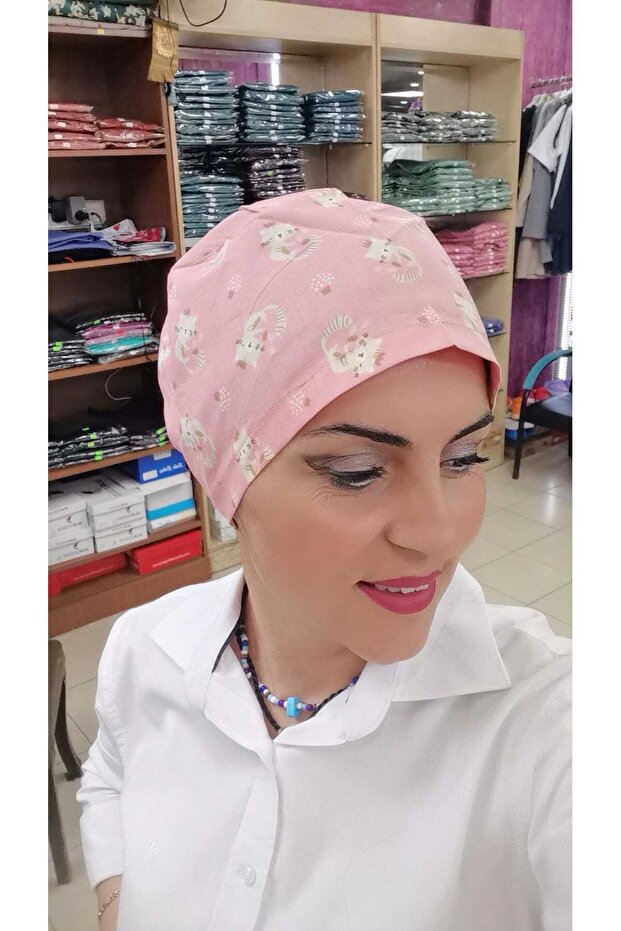 Kedi Temalı Bone - 2