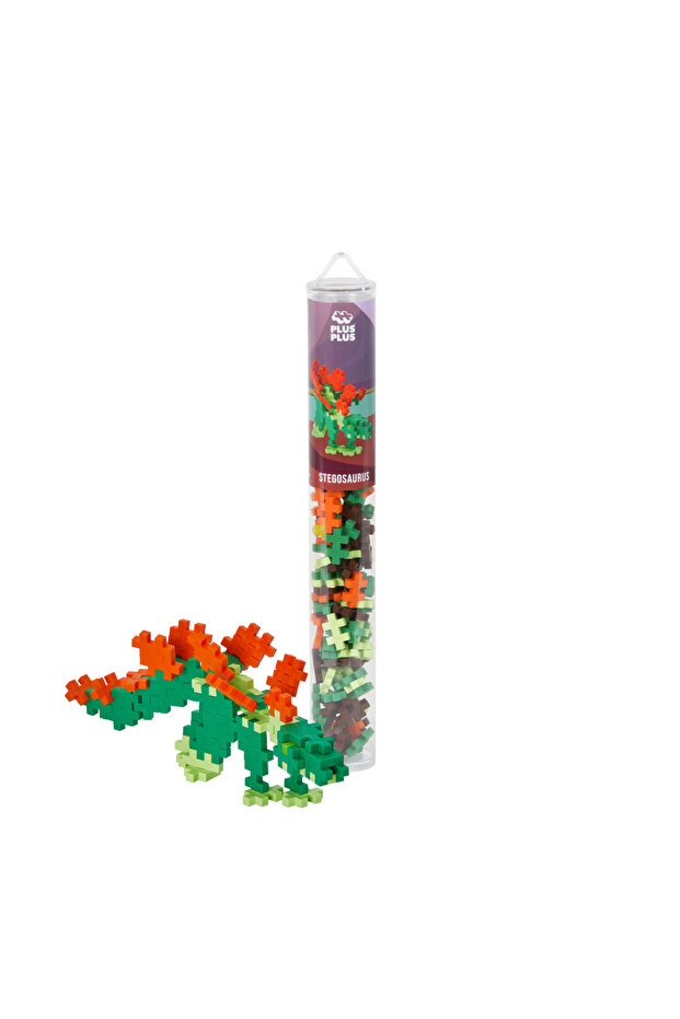 Set constructie Plus-Plus, tub 100 piese, Stegosaurus - 2