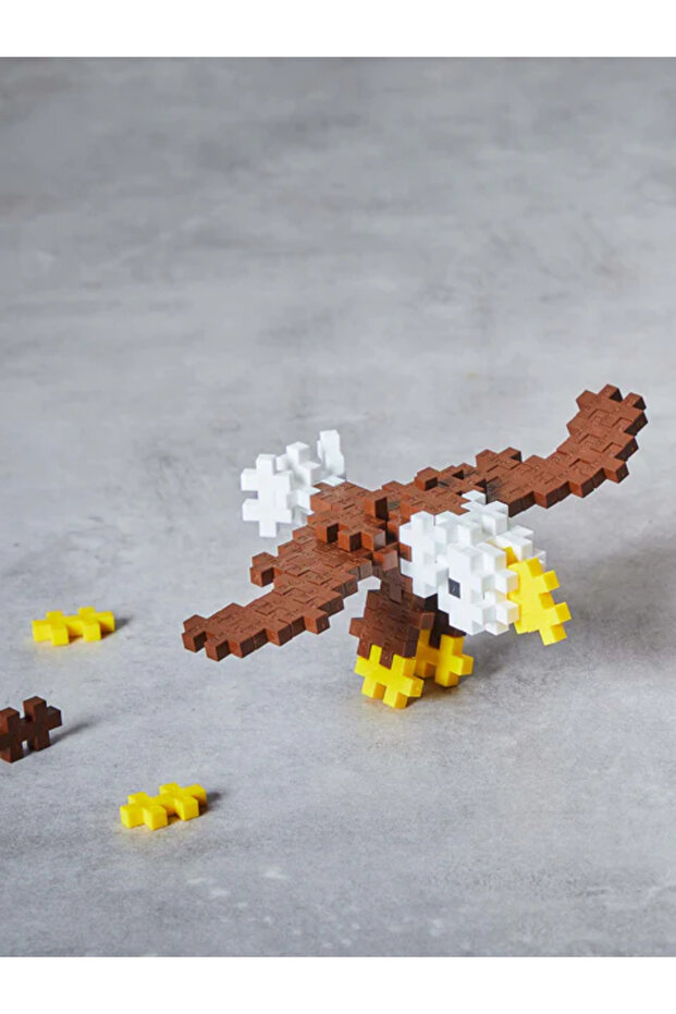 Set constructie Plus-Plus, tub 100 piese, Vultur - 4