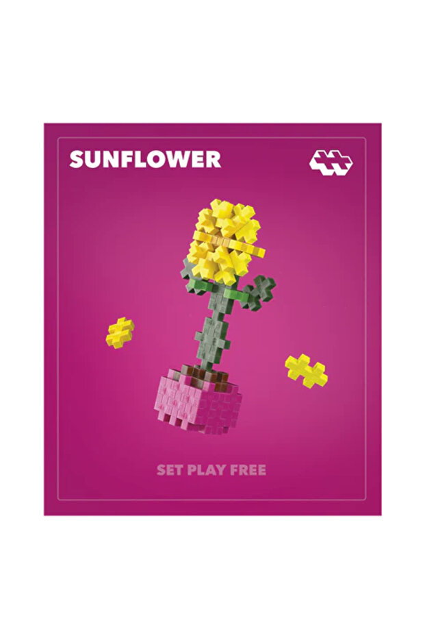 Plus-Plus construction set, PLANTS - Sunflower - 1