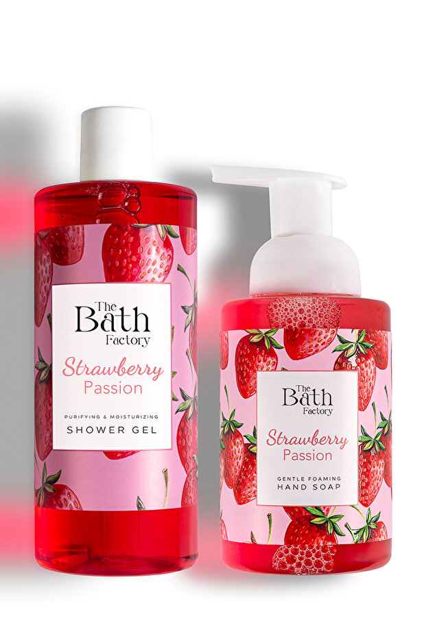 Strawberry Shower Gel + Strawberry Foam Soap