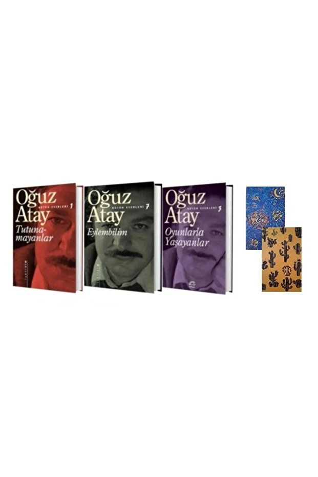 Oğuz Atay the Unstable – Actionology – Those Who Live by Games - 2 Notepads Gift