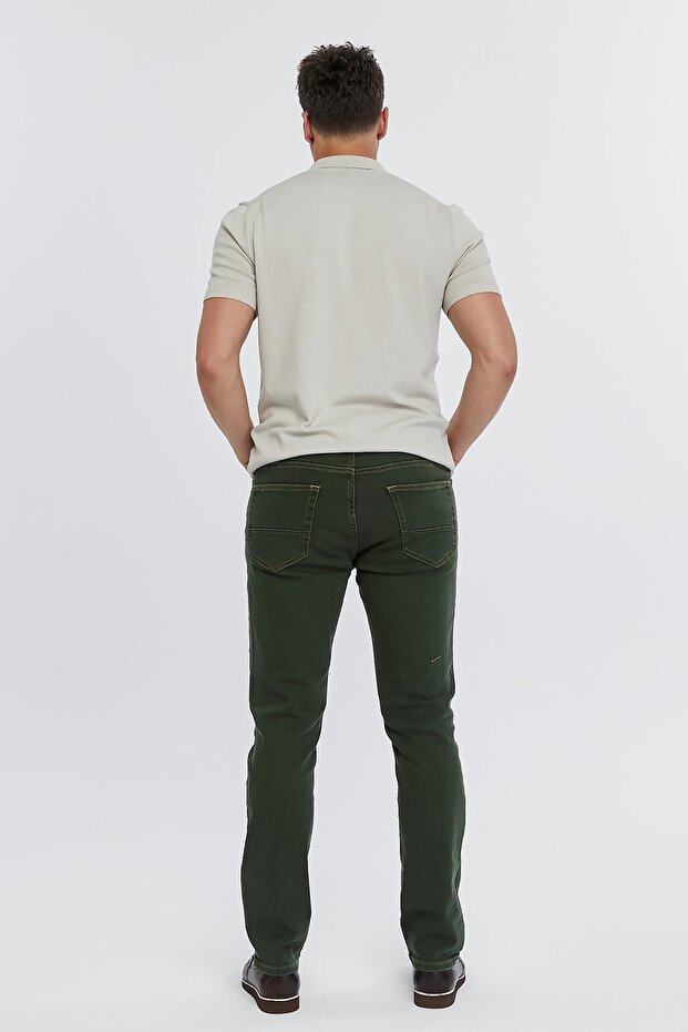 Regular Fit Jean Martin Yüksek Bel Standart Kesim Esnek Kot Pantolon C336 - 8