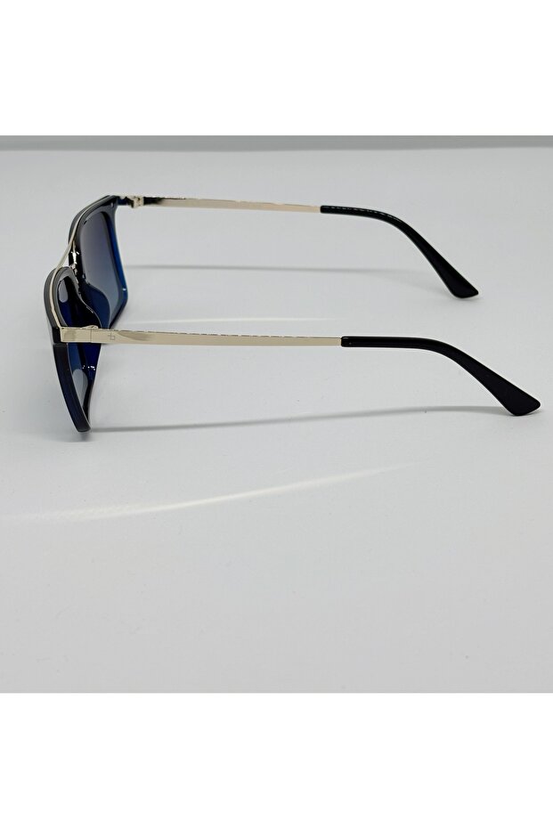 Benx Ben.x Sunglasses 9056 metal saplı hafif Dikdörtgen Kadın Erkek Unisex Güneş Gözlüğü - 2