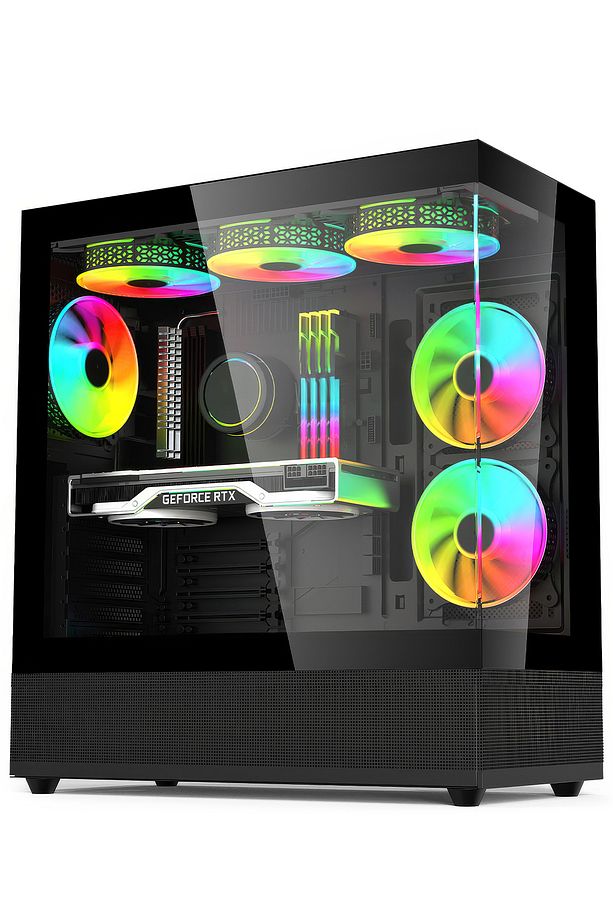 e-Vix Pothos i5-12400F 32GB 512GB M.2 NVMe 6800 XT GDDR6 16GB Oyuncu Masaüstü Bilgisayarı - 2