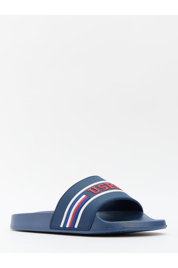 U.S.Polo Assn Leon 4Fx Dark Blue Daily Sports Beach Slippers
