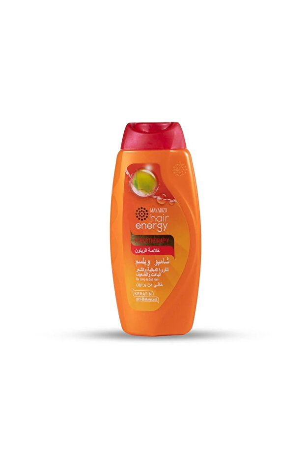 ماكاريزو شامبو وبلسم للفروة الدهنية والشعر الباهت والضعيف بالزيتون - 170 مل - 1