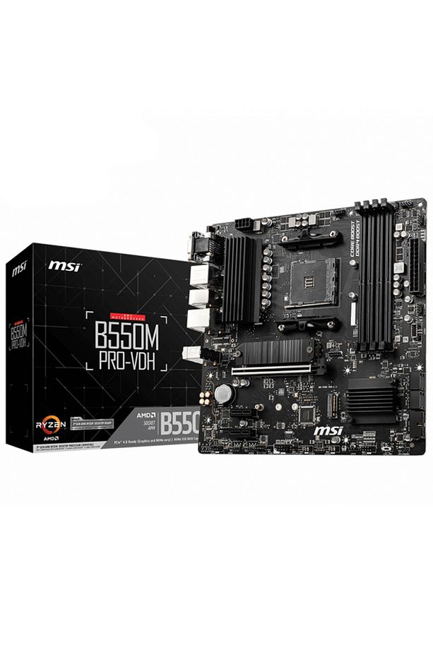 B550m Pro-vdh Amd B550 Soket Am4 Ddr4 4400(OC)mhz Matx Gaming (OYUNCU) Anakart - 1