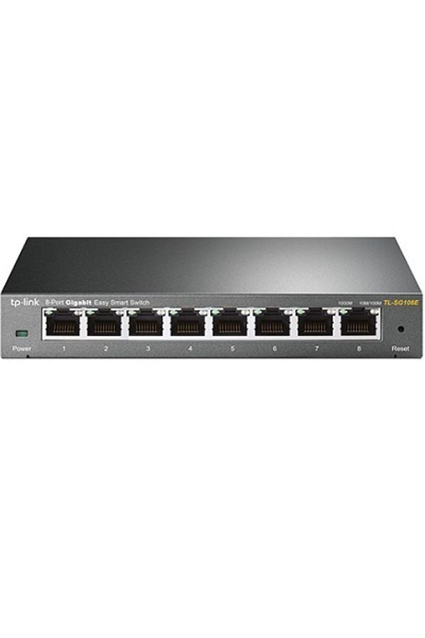 Tl-sg108e 8 Port Gigabit Switch Smart - 1