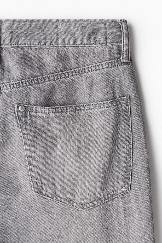 Straight Loose Low Jeans - 5