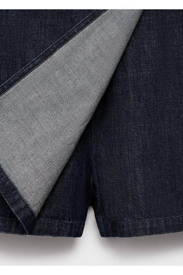 Kısa denim tulum - 8