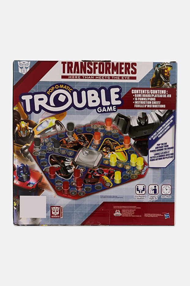 Pop O Matic Transformer Trouble Game - 2