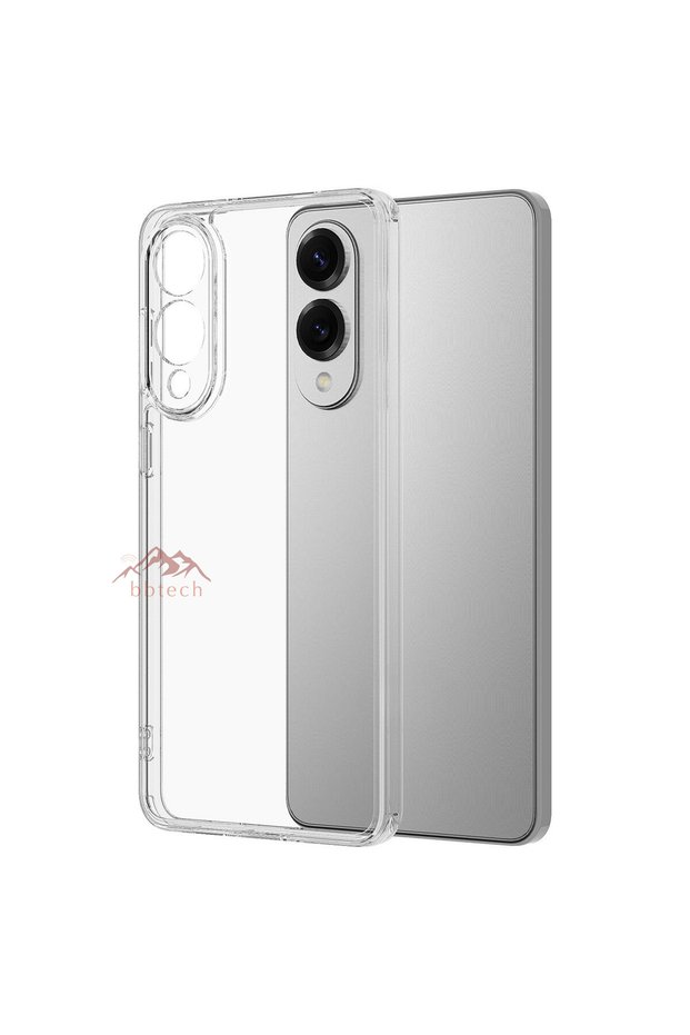Flexible Silicone Phone Case with Camera Protection Compatible with Samsung Galaxy S25 Edge