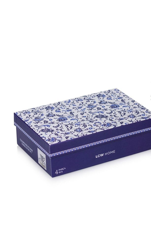 LCW HOME Baskılı 2 Kişilik Porselen Kahve Fincan Takımı 90 Ml - 3