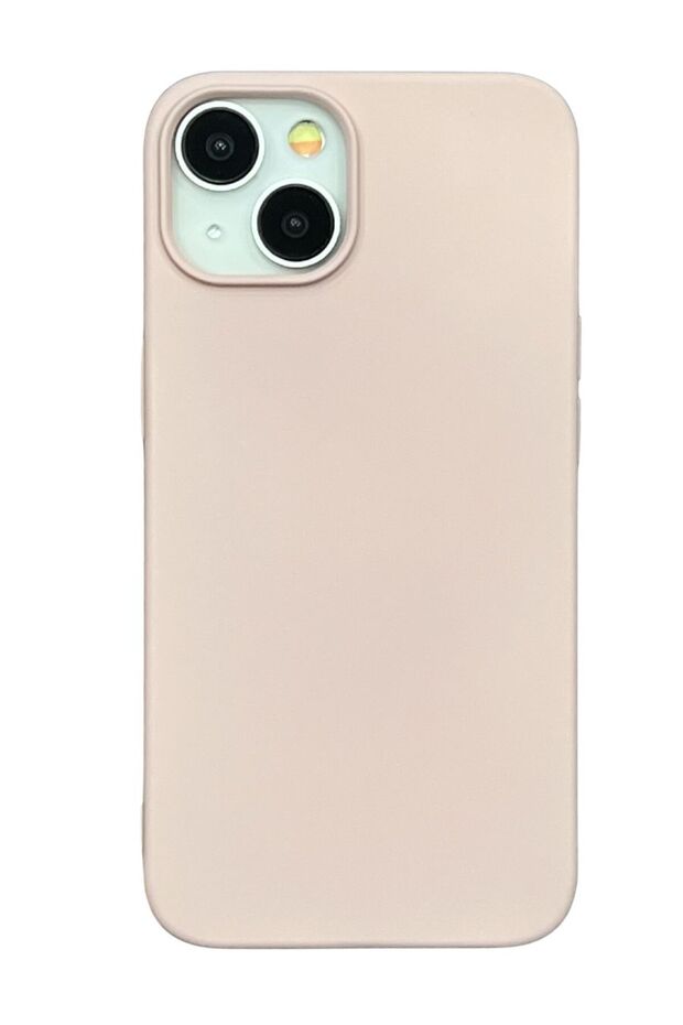 For iPhone 13 & 14 Silicone Inside Velvet Protective Cover Shockproof Phone Case
