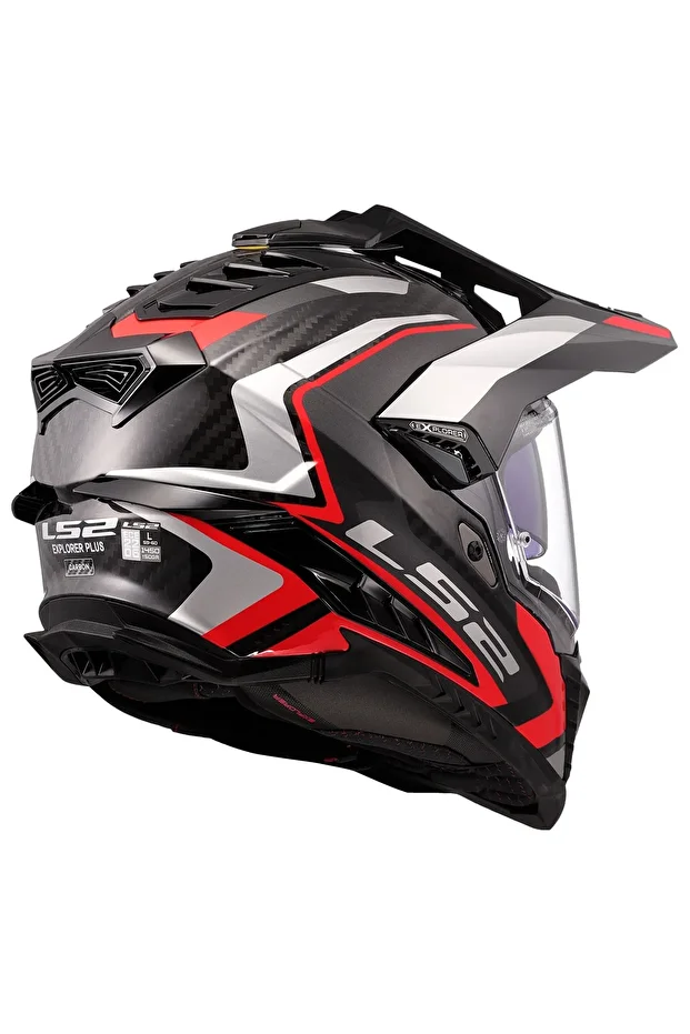 EXPLORER C KARBON FRONTIER 2 KIRMIZI KASK - 4