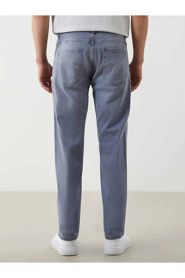 LCW Jeans Gri 779 Regular Fit Erkek Jean Pantolon - 4