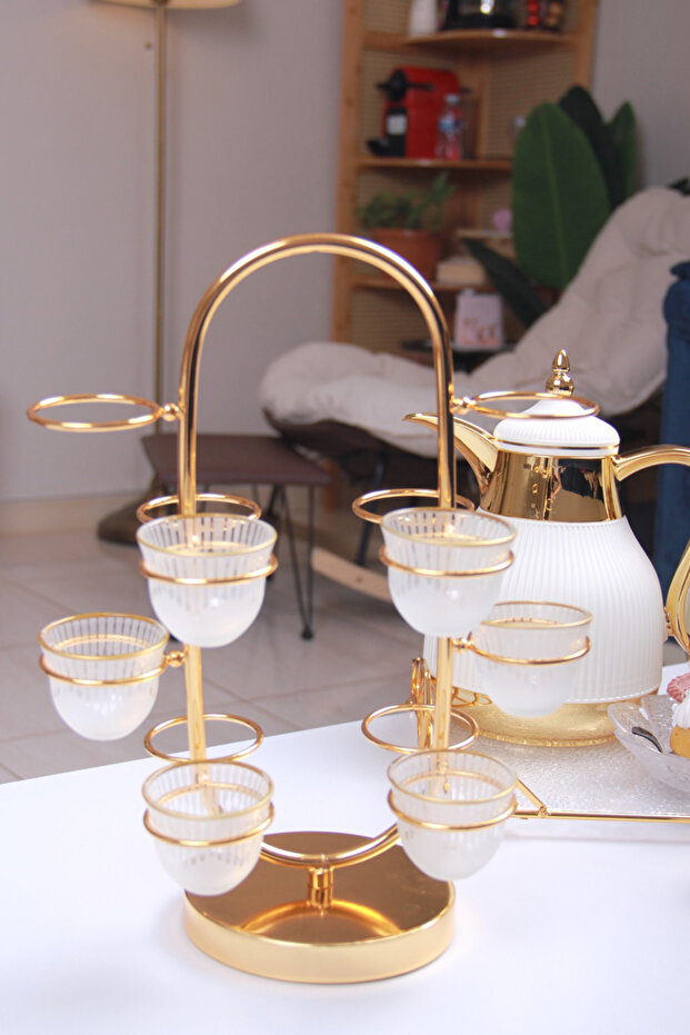 Coffee cup holder stand - 4