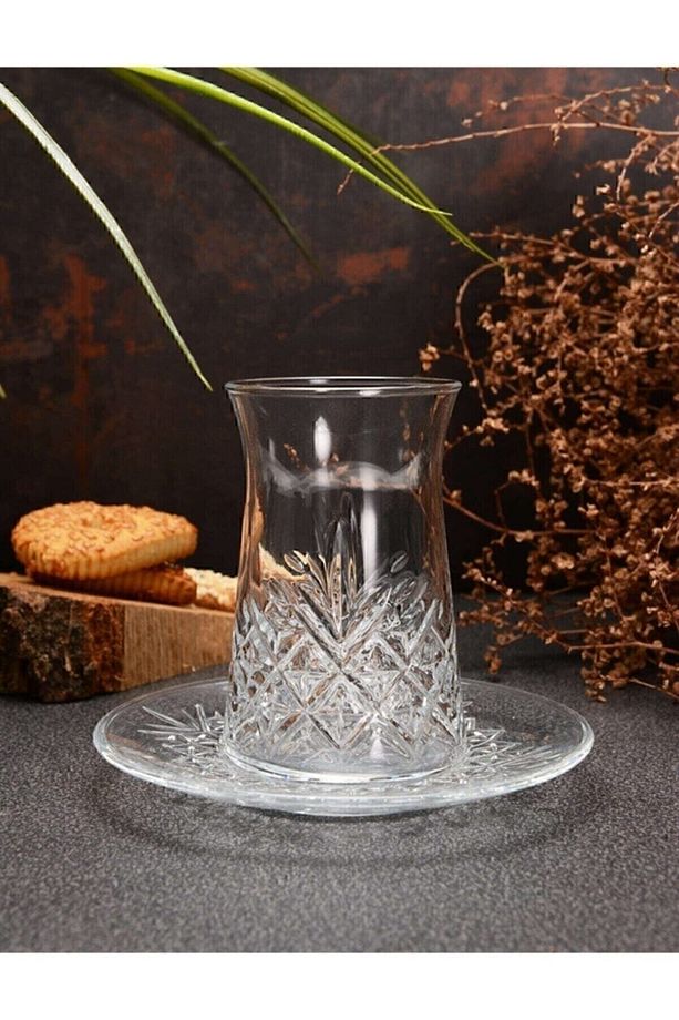 Timeless Çay Bardağı Ve Orjinal Kutulu Çay Tabağı Seti 6 Kişilik - 2