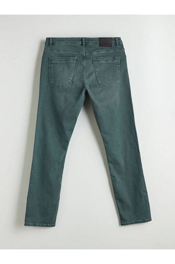 LCW Jeans Yeşil 779 Regular Fit Erkek Jean Pantolon - 2