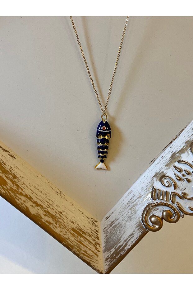 Hareketli balık kolye - 3