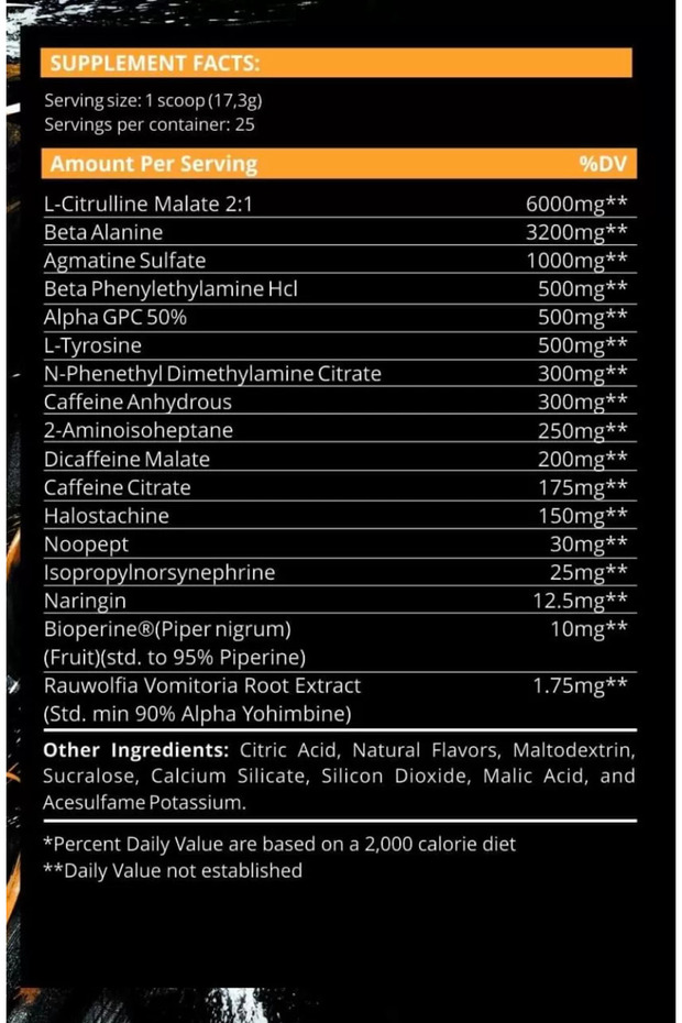 Crack Primal Edition Preworkout 50 SERVİS - 2