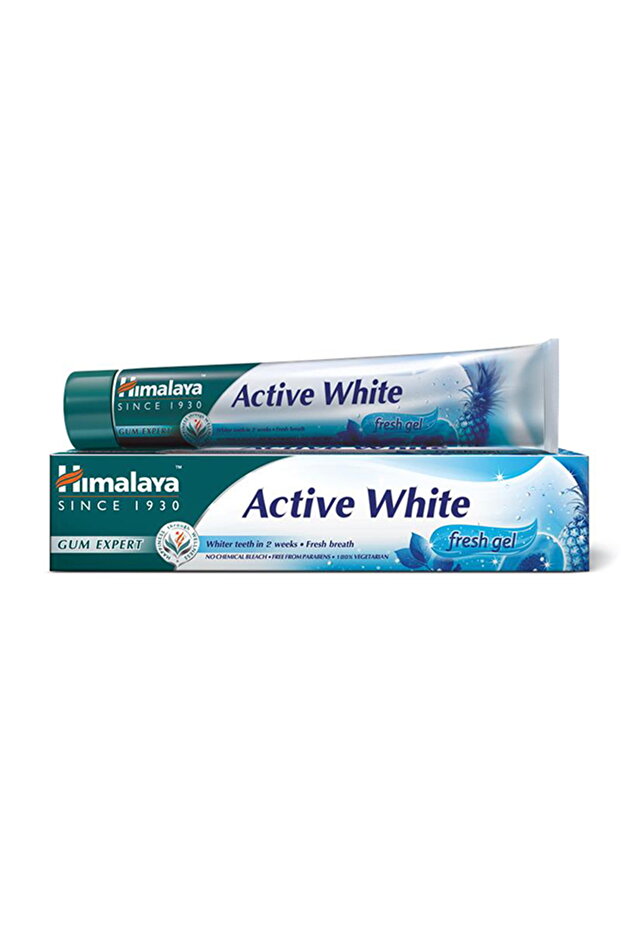 Toothpaste Active White Fresh Gel 100 ml Removes Stains, Brightens Teeth & Breath with Every Brush