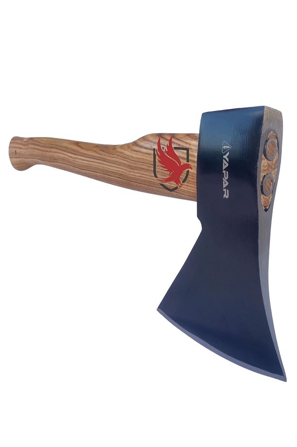 Ahşap Saplı Dövme Çelik Kamp Baltası 1 Kg - 2