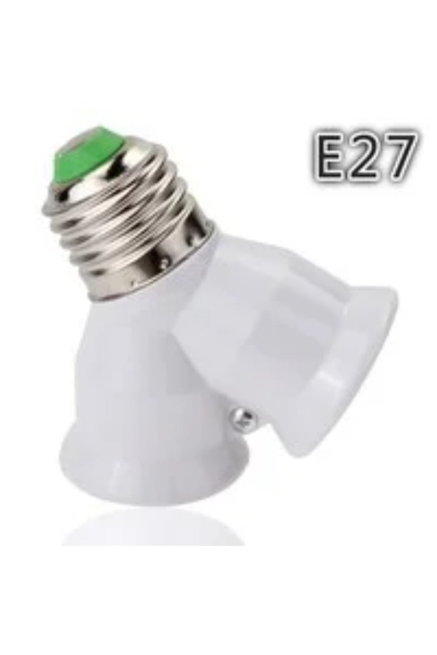 E27 LED Base Light Lamp Bulb Socket E27 to 2-E27 Splitter Adapter HOT base - 8
