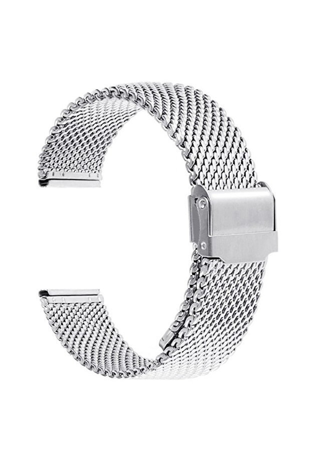 20mm B-1.0 Silver 1.0 Mesh Milanese Strap for for 3mm Thickness Stainless Steel Watch Bracelet for