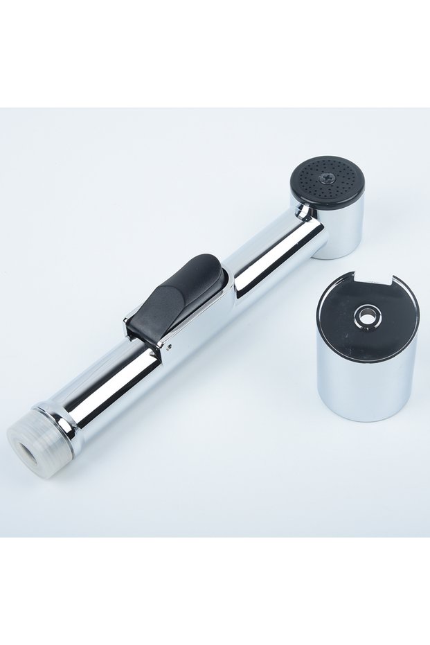 A Portable Handheld Toilet Bidet Sprayer Set ABS Shower Head Toilet Bathroom Stainless Steel Spraye.