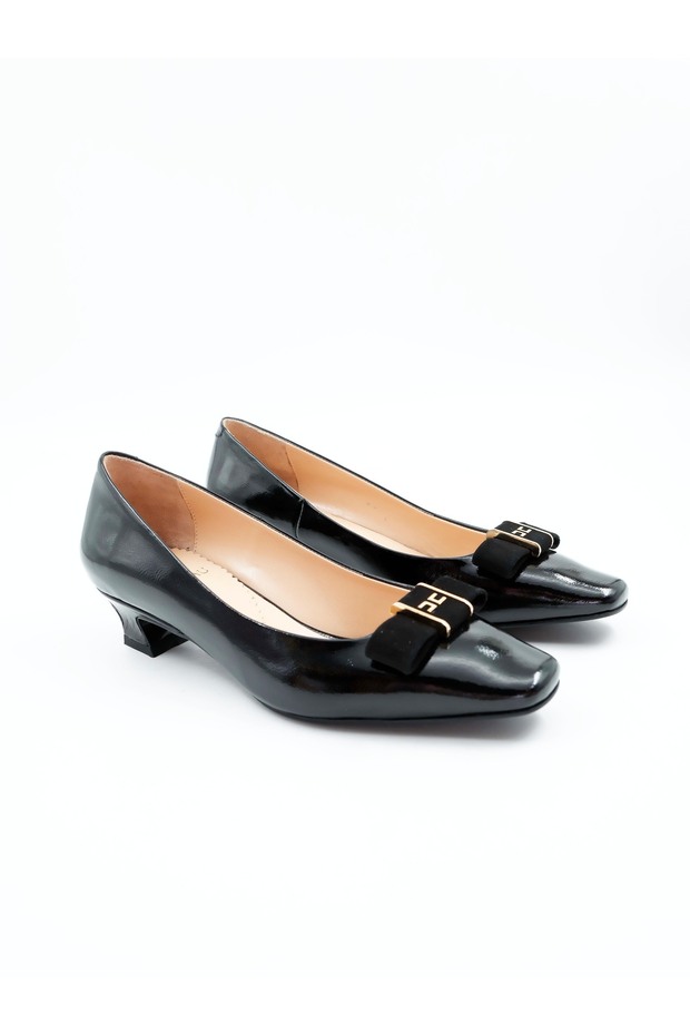 Women's Genuine Leather Heeled Shoes