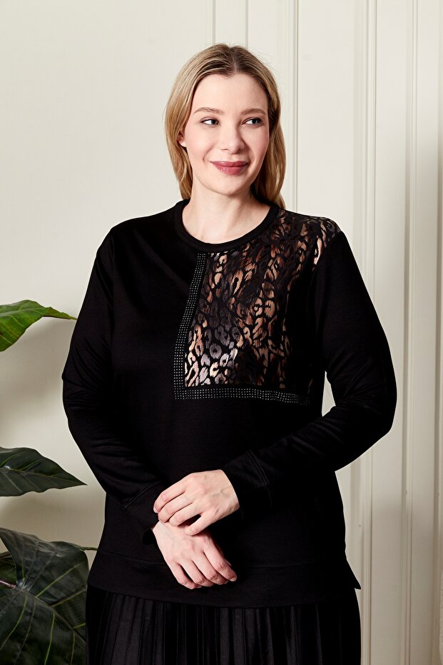 Γυναικείο Σετ Leopard Plus Size - 7